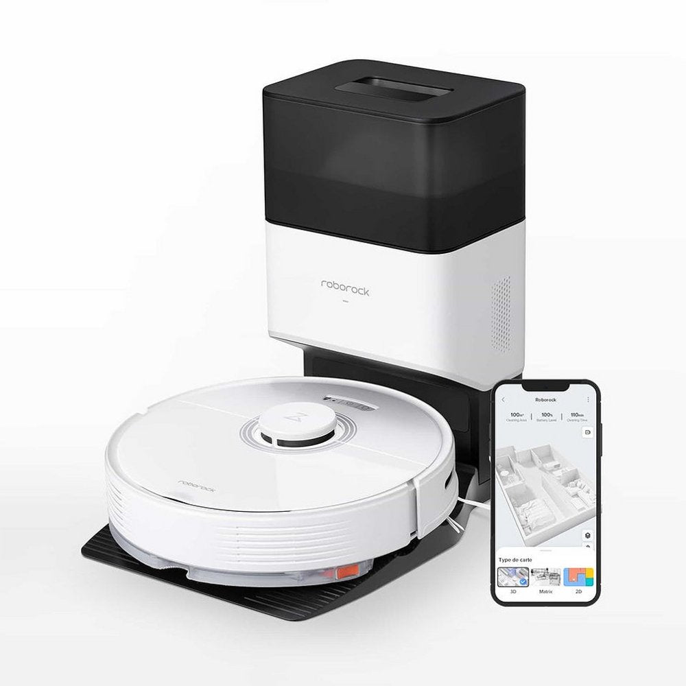 Roborock Q7 Max+ | Robotstofzuiger | 2,97 L | Zakloos | Wit - Matmuis